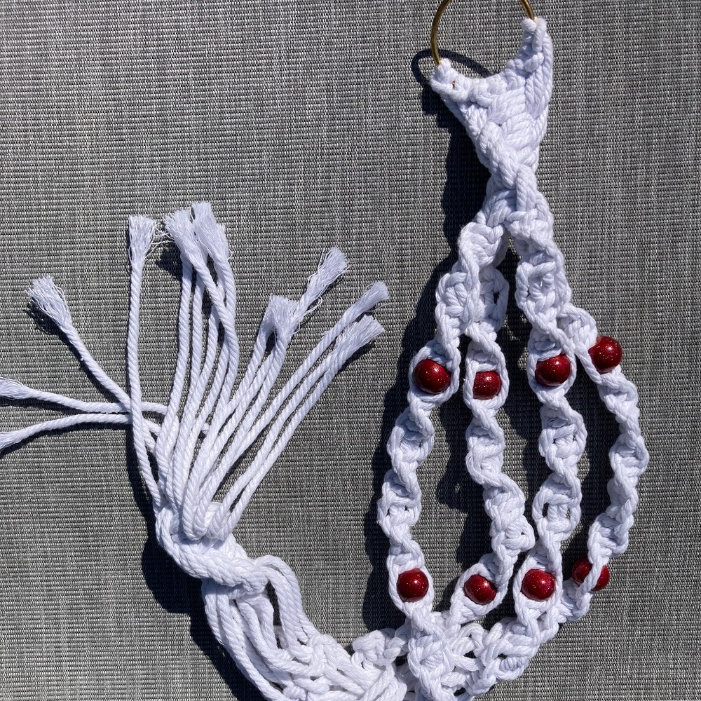 From Holl Heaven Happy Plant Hanger 30in -35in